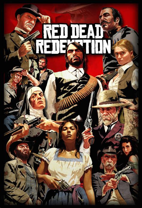 Red Dead Redemption poster by Domestrialization on DeviantArt