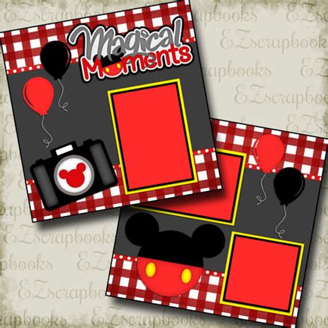 Magical Moments Banner - Digital Scrapbook Pages - INSTANT DOWNLOAD ...