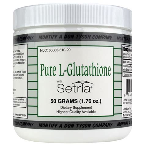 Pure L-Glutathione Powder, Montiff