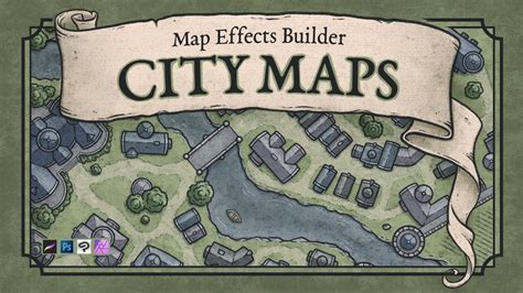 Easily Create City Maps for Your RPG Story - Video Tutorial — Map Effects