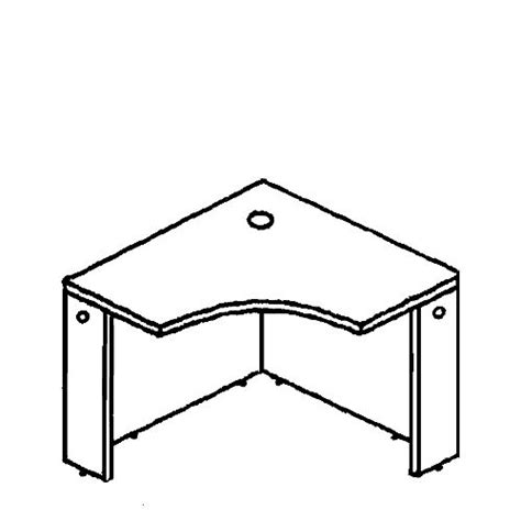 Corner Desk Shell 42”W x 42”W x 24”D - Office Furniture Warehouse