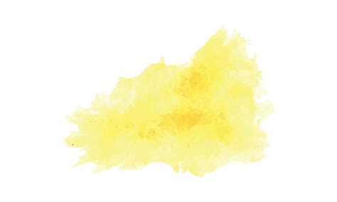 Yellow watercolor splash. Abstract watercolor splatter design ...