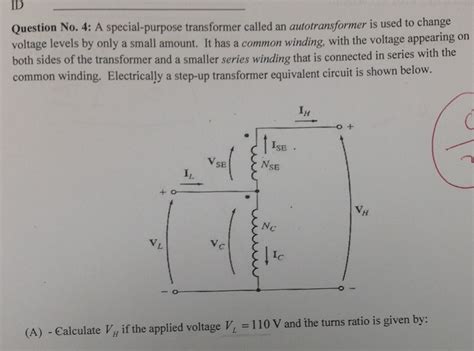 Solved A special-purpose transformer called an | Chegg.com