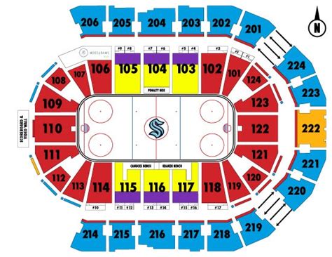 Seattle Kraken Arena Seating Chart - img-cheesecake