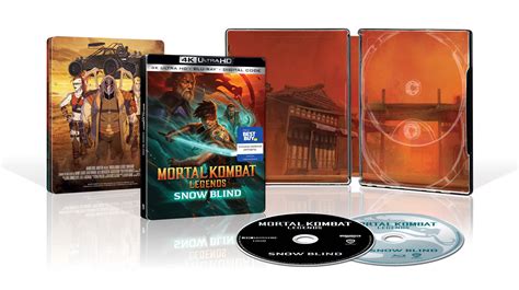 Mortal Kombat Legends: Snow Blind [SteelBook] [4K Ultra HD Blu-ray/Blu-ray] [Only @ Best Buy ...