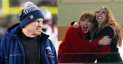 Bill Belichick changes tune when asked about Taylor Swift and Travis ...