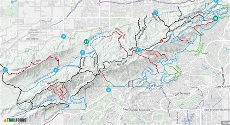 South Mountain Park Mountain Biking Trails | Trailforks