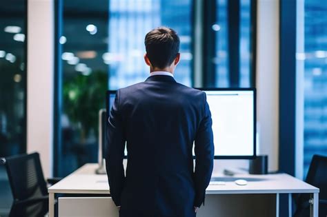 Premium Photo | A young businessman in a suit