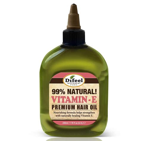 Difeel Premium Natural Hair Oil - Vitamin E Oil 8 oz. - Walmart.com