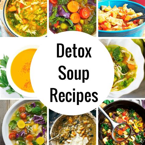 Detox Soup Recipes and Cleanse Information for Beginners - Princess ...