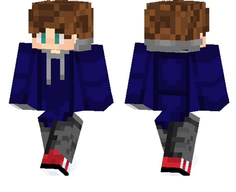 Boy With Scarf - MCPE Skins | minecrafts.us