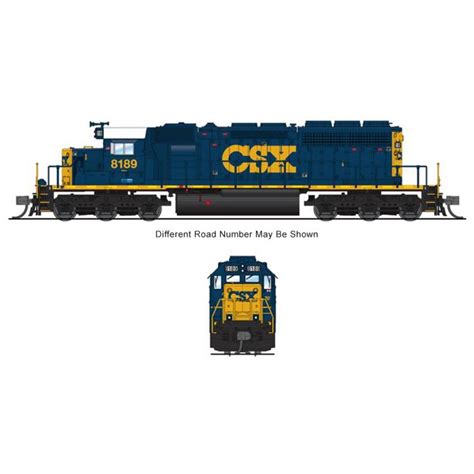 Broadway Limited BLI-7960, N Scale EMD SD40-2, Paragon4 Sound & DCC ...