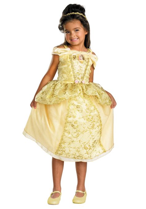 Kids Deluxe Belle Costume - Halloween Costume Ideas 2023