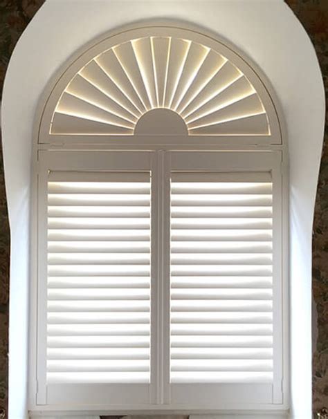 Bespoke Shaped Shutters for Arched Windows | ShuttersUp