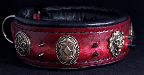 Aranthos | handmade luxury leather dog collar | Leather for Pets