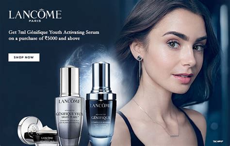 Lancome Skin Care Ad