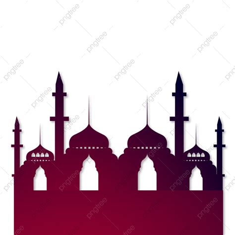 Islamic Mosque Clipart Transparent Background, Realistic Transparent Background Of Islamic ...