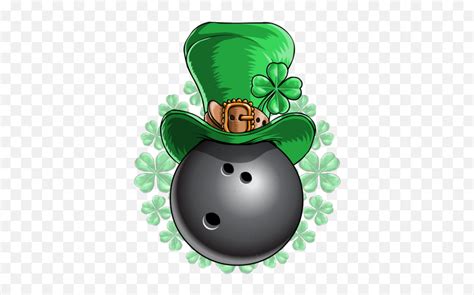 Bowling Ball St - St Patricks Day Bowling Emoji,St Patrick's Day Emoticons - free transparent ...