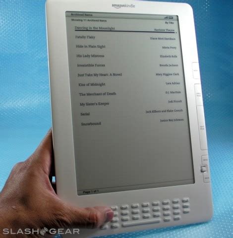 Amazon Kindle DX Review - SlashGear