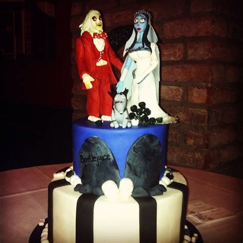 28 Beetlejuice Themed Birthday & Wedding Cakes — The World of Kitsch