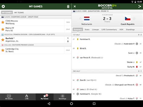 Download Soccer 24 - soccer live scores Google Play softwares ...