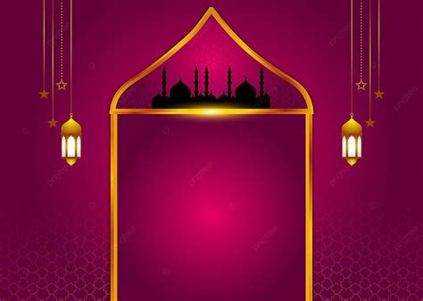 Ramadan Kareem Islamic Background Banner With Lantern And Arabic Pattern For Shaban Month Shab E ...