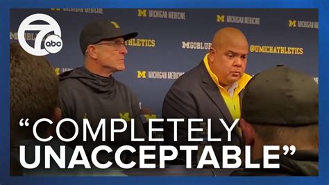 Michigan AD Warde Manuel speaks on fight in tunnel after U-M vs. MSU game