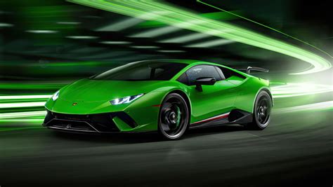 1360x768 2020 Green Lamborghini Huracan Performante 4k Laptop HD HD 4k Wallpapers, Images ...