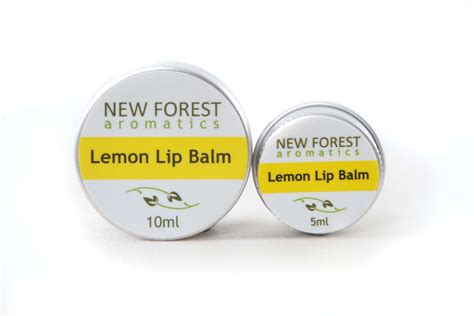 Lip Balm Lemon 10ml - New Forest Aromatics