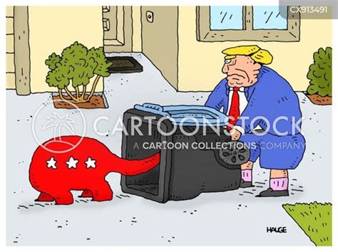 Gop Elephant Cartoons and Comics - funny pictures from CartoonStock