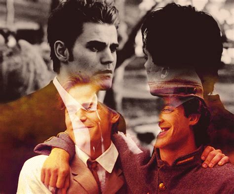 Damon&Stefan - Damon and Stefan Salvatore Fan Art (32572317) - Fanpop