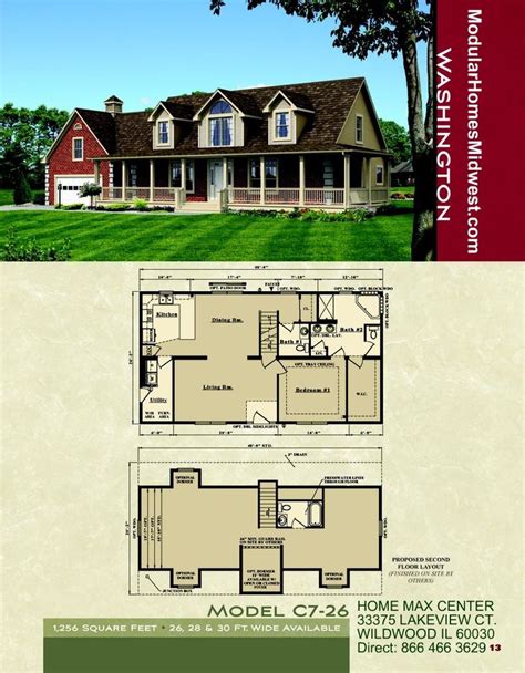 Modular Homes Floor Plans - Apartment Layout