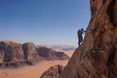 Wadi Rum and Petra Climbing Retreat | The Climbing School