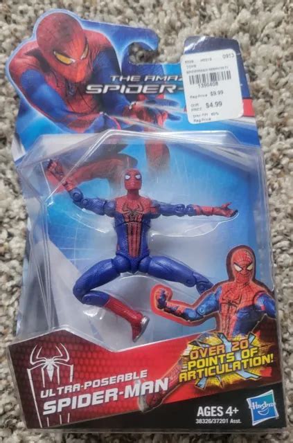 THE AMAZING SPIDER-MAN Movie Series Ultra Poseable Spider-Man 3.75 action figure $50.00 - PicClick