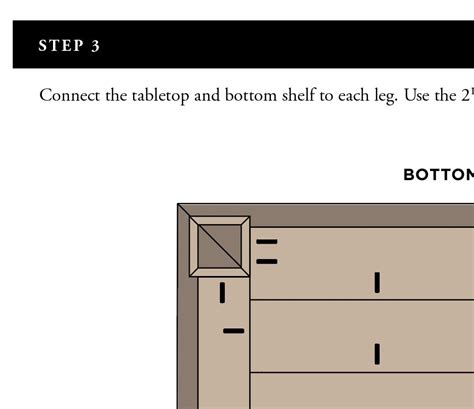 DIY Farmhouse Coffee Table Plans Woodworking Plans DIY - Etsy