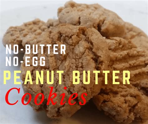 Perfect No-Butter No-Egg Peanut Butter Cookies | Hardly A Goddess