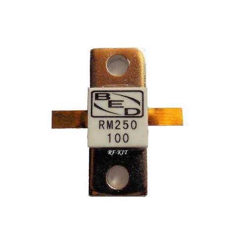 Sell RF Resistor 100 Ohm 250 Watt Flange resistors are...