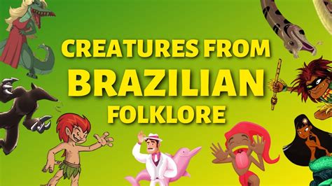 8 CREATURES FROM BRAZILIAN FOLKLORE l Myths and Legends from Brazil - YouTube