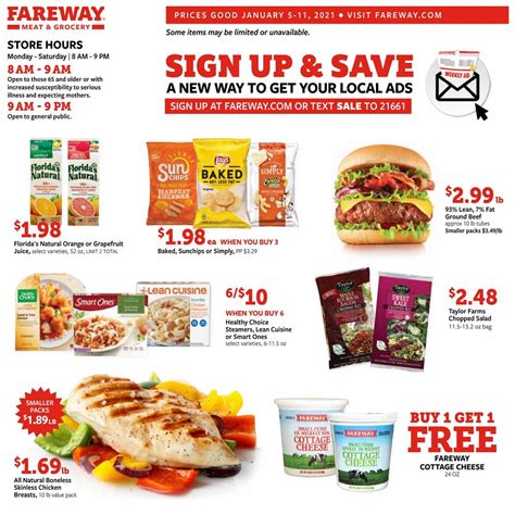 Fareway Weekly Ad Jan 05 – Jan 11, 2021