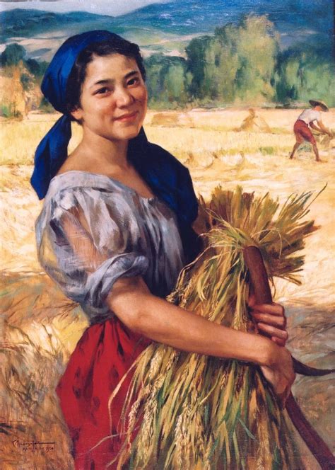 La Doncella Palay por Fernando Amorsolo Filipino Art, Filipino Culture, Most Famous Paintings ...