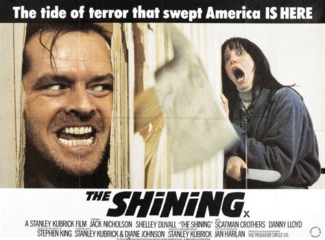 Context of Practice.: THE SHINING: Horror Movie Poster research