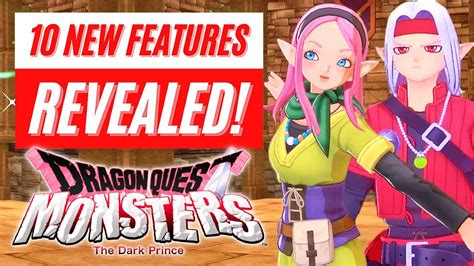 10 New Features Dragon Quest Monsters: The Dark Prince Nintendo Switch - YouTube