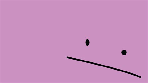 Download Minimalist Ditto (Pokémon) Video Game Pokemon HD Wallpaper