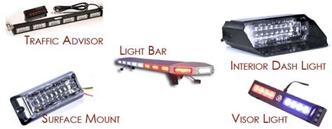 Emergency Vehicle Light Mount Types and Color Choices