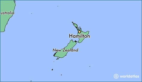 Where is Hamilton, New Zealand? / Hamilton, Waikato Map - WorldAtlas.com