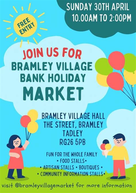 Bramley Village Bank Holiday Market, Bramley Village Hall, Hampshire, Basingstoke, April 30 2023 ...