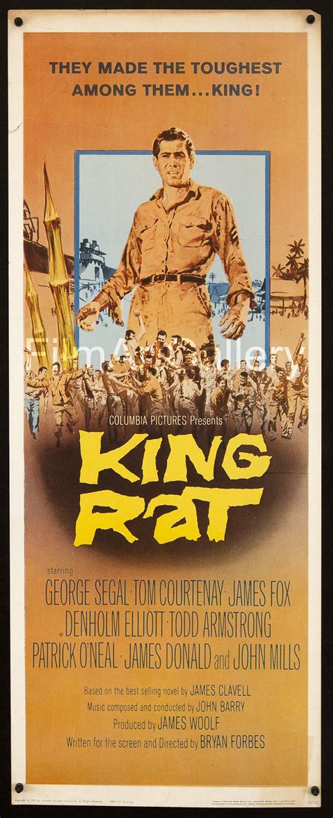 King Rat Movie Poster | Insert (14x36) Original Vintage Movie Poster