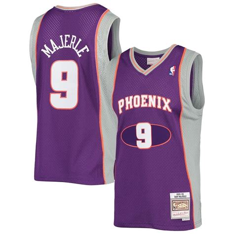 Mitchell & Ness Dan Majerle Purple Phoenix Suns 2001-02 Hardwood ...