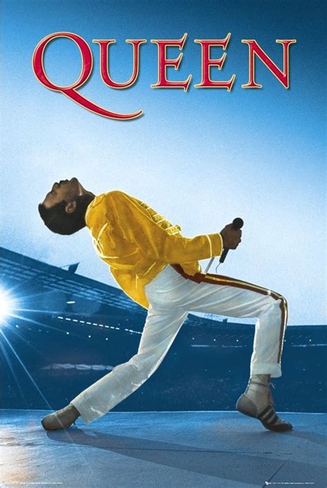 朗 Queen - Live At Wembley Póster, Lámina | Compra en EuroPosters.es