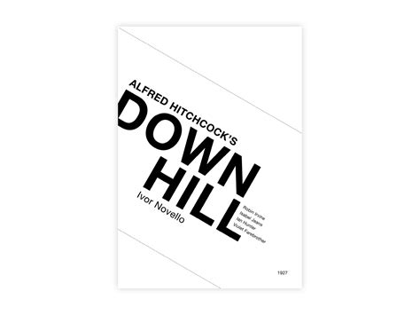 Downhill - Movie Poster by Radijs Ontwerp on Dribbble